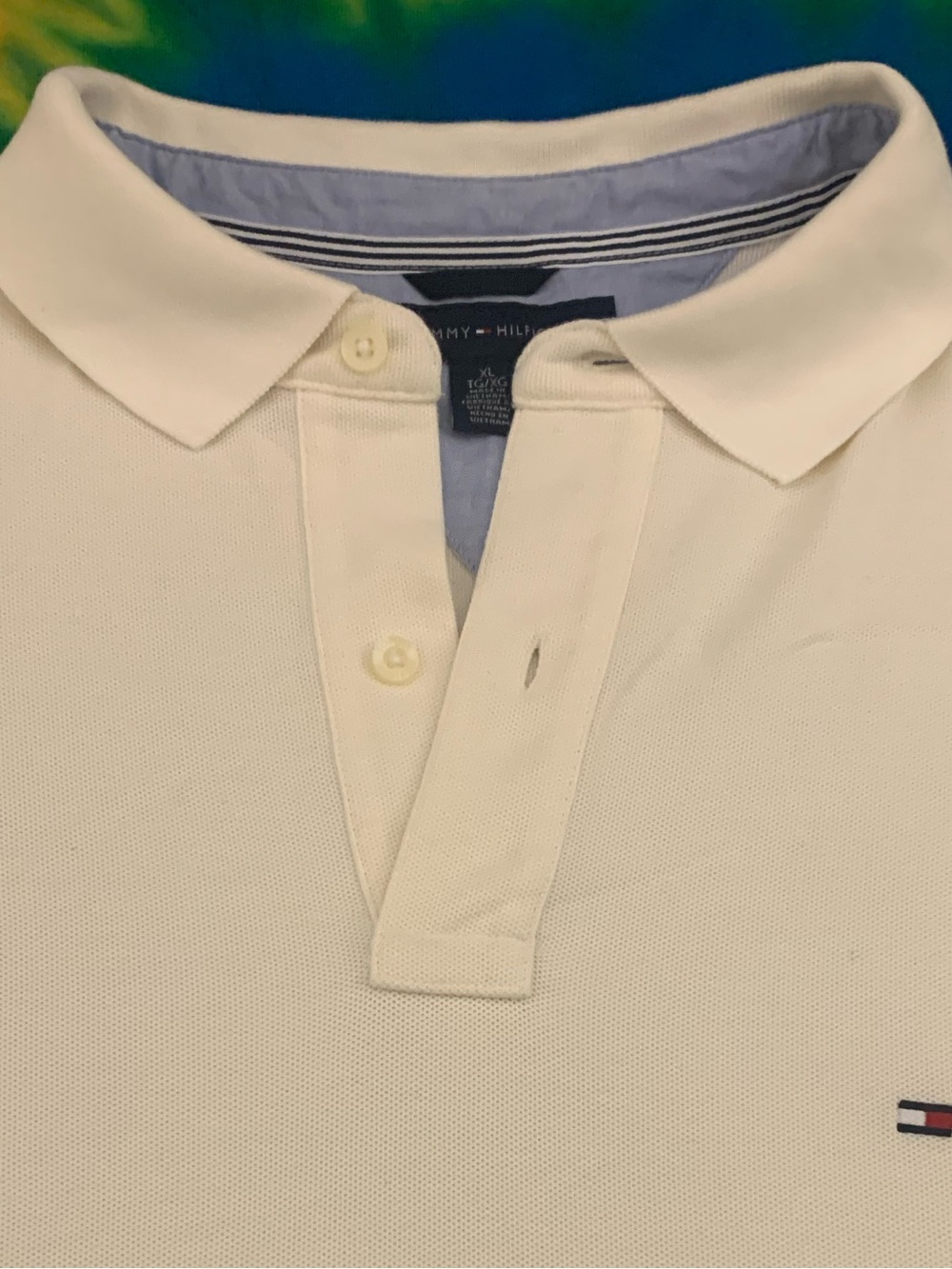 TOMMY HILFIGER SS All Cotton White Polo